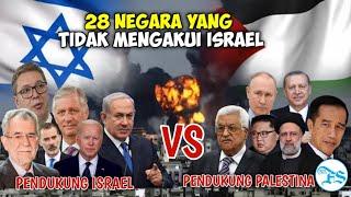 Selain Indonesia Inilah 27 Negara yang Tidak Mengakui Israel