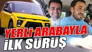 YERLİ OTOMOBİL AMPERINO İLE İLK TEST SÜRÜŞÜ