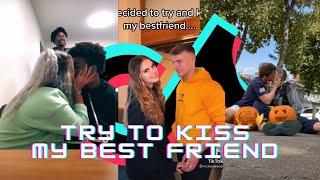 Tiktok Try To Kiss My Best Friend Challenge - Camera Crazy   tiktok cringe memes tiktok memes