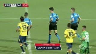 Serie C 1920  Modena-Padova 0-1 telecronaca di Giovanni Cristiano