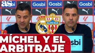 MÍCHEL opina sobre la POLÉMICA ARBITRAL del REAL MADRID - ALMERÍA y los ÁRBITROS