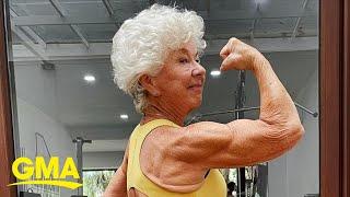 75-year-old fitness influencer shares how she learned to live happily l GMA