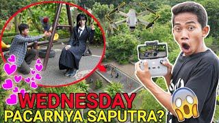 HARI VALENTINE SAPUTRA TERTANGKAP DRONE PACARAN SAMA WEDNESDAY DITAMAN? GAWAT  Mikael TubeHD