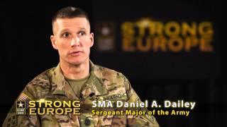 SMA Daniel A. Dailey the Soldiers of U.S. Army Europe