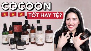 REVIEW 11 Sản Phẩm Skincare Dưỡng tóc Body nhà COCOON  TỐT HAY TỆ? GIVEAWAY