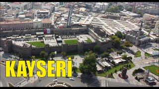 Kayseri Turkey - Beautiful 4K drone footage of the city in 2022