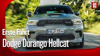 Dodge Durango Hellcat  Erste Fahrt mit Thomas Geiger