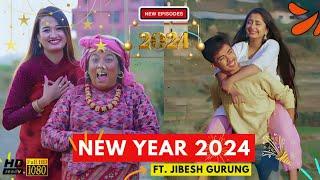 New year 2024  -  बुडी ले हान्यो  AAjkal Ko Love  New Episode - Jibesh Gurung Sunisha Bajagain