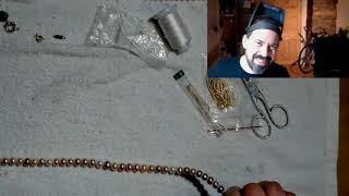 Monter un collier de perles. LA MEILLEURE technique 1 de 2