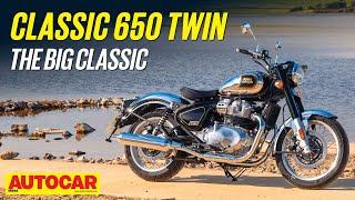 Royal Enfield Classic 650 Twin review - Retro show modern go  First Ride  Autocar India