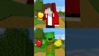 JJ vs Mikey  Good deeds vs Bad deeds 2 - MAIZEN Minecraft Animation #shorts