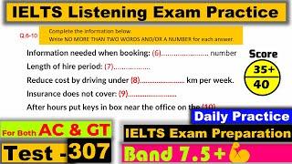 IELTS Listening Practice Test 2023 with Answers Real Exam - 307 