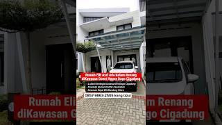 Dijual Rumah di Kawasan Elit Calista Dago Residence Unit Terbatas diKota Bandung #rumahbandung
