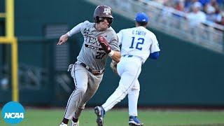 Texas A&M vs. Kentucky 2024 Mens College World Series  Extended highlights