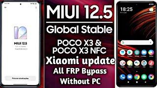 POCO F3 GT POCO X3 Pro Pattern Unlock Xiaomi update all phone frp bypass