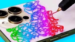 RAINBOW CRAFTS AND HACKS  Colorful DIY Ideas And Food Ideas
