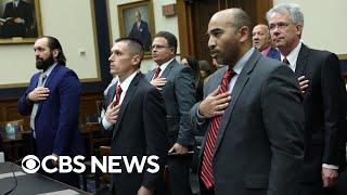 FBI whistleblowers testify at GOP-led House hearing  full video