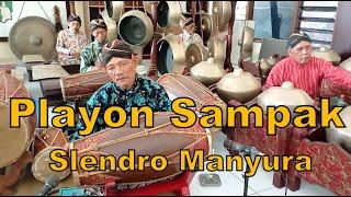 Srepeg PLAYON SAMPAK Slendro Manyura Mataram  Javanese GAMELAN Music Jawa  Karawitan NGESTI Laras