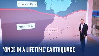 Analysis of once in a lifetime Morocco earthquake