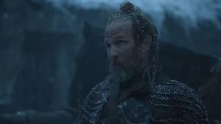 Game of Thrones Hound talks to Thoros