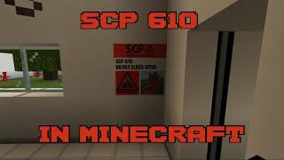 How To Make SCP 610 Containment Chamber In Minecraft