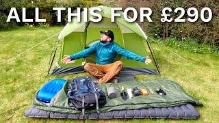NEW Full Camping Kit for Under £295  Everything youll need for your first WILD CAMPING ADVENTURE