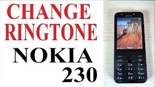 Nokia 230 - How to Set Up or Change Ringtone