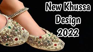 Bridal Khussa Shoes  Khussa Design for Wedding  New Khussa Design 2022  Bridal Khussa for Mehndi