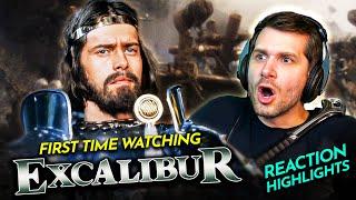 Jonathan slayed by EXCALIBUR 1982 Movie Reaction FIRST TIME WATCHING