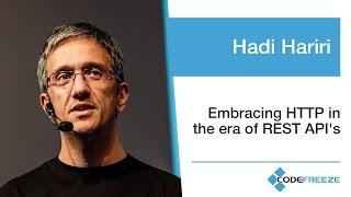 Hadi Hariri — Embracing HTTP in the era of REST APIs