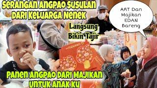 PANEN ANGPAO UNTUK ANAKKU DARI KELUARGA NENEK‼️SERANGAN REJEKI Tak TERDUGA