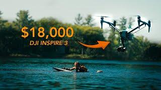 Trying 8K Hollywood Cinema Drone  DJI Inspire 3