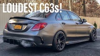 STRAIGHT PIPED the Mercedes AMG C63s?