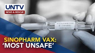 Chinese doctor claims Sinopharm vaccine most unsafe in the world’