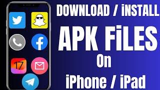 how to install apk files on ios 2023  how to install downloaded apk file in iphone 