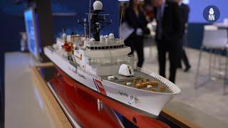 Austal USA at SNA 2023 Steel ships Coast Guard OPC and Expeditionary Medical Ship EMS