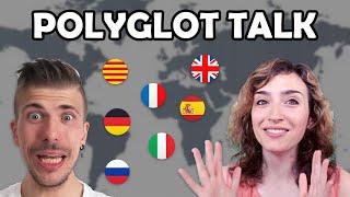 POLYGLOTS TALKING TO EACH OTHER EN IT ES FR GE RU CAT @CouchPolyglot