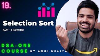 Selection Sort Algorithm  C++  Java Complete explanation for Beginners and Code  DSAOne Course 19