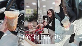 DAY IN MY LIFE - WORK FROM HOME MOM  Full work day  coffee run target run DITL  lillynbelle