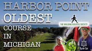 OLDEST golf course in Michigan The Walking Golfers Society and Turtle Golf play Harbor Point