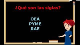 Las siglas - Ortografía fundamental¿Las siglas llevan tilde?Ortografía FundamentalAulaFaci...