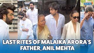 People Gather at Malaika’s Home for Anil Arora’s Last Rites  Trending