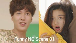 Legend of the Blue Sea Funny NG Scene 01 Eng Sub- Conman Lee Min Ho Meets Mermaid Jun Ji Hyun