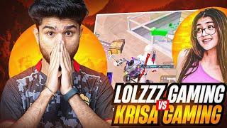 @LoLzZzGaming vs Krisa PlayZ   Intense Classic Fight  Girl Gamer vs LoLzZz Gaming