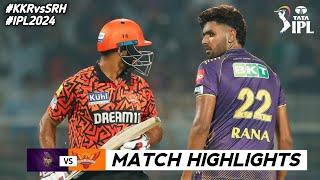 KKR vs SRH 3rd Match IPL 2024 Highlights  IPL Highlights 2024  KKR vs SRH highlights today