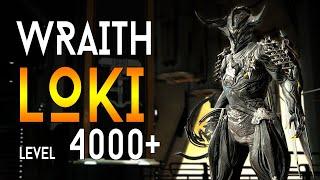 WARFRAME Wraith LOKI vs 4000+  Build & Guide  Steel Path - Hard Mode Survival