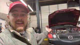 Buick Lacrosse engine replace part 1 3800