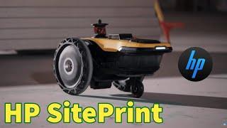 HP SitePrint robot super-quick layout tool