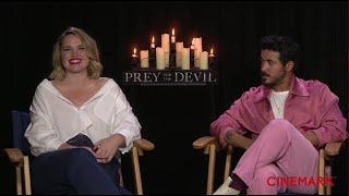 Prey For The Devil Interview With Jacqueline Byers and Christian Navarro  Cinemark