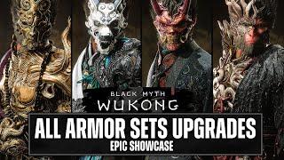 STOP WASTING Materials Know All Armor Sets Max Upgrade Stats & Effects in Black Myth Wukong